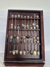 Souvenir spoons wooden for sale  LONDON