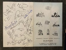 autographed cricket memorabilia for sale  BUSHEY