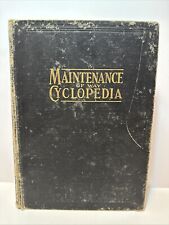 Antique Maintenance of the Way Cyclopedia 1921 RARE segunda mano  Embacar hacia Argentina