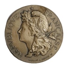 Médaille argent 19e d'occasion  Limoges-