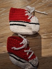 Handgestrickte schuhe chucks gebraucht kaufen  Mössingen