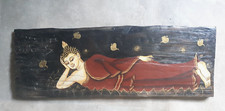 Handgemalt holz buddha gebraucht kaufen  Münster