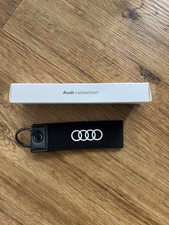 Audi keyring black for sale  CAMBRIDGE