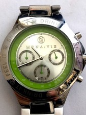 Usado, Relógio masculino Mona vie cronógrafo relógio nova pulseira de bateria é original comprar usado  Enviando para Brazil