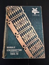 1969 manuale semiconduttori usato  Roma