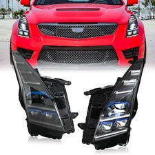 Faróis de LED para Cadillac ATS ATS-V 2013-2019 conjunto sequencial de lâmpadas dianteiras comprar usado  Enviando para Brazil