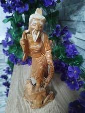 Vintage cаrved wooden for sale  SLEAFORD