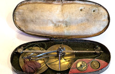 Boxed antique travelling for sale  WOODBRIDGE