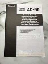 Manual de coro acústico Roland AC-90, usado comprar usado  Enviando para Brazil