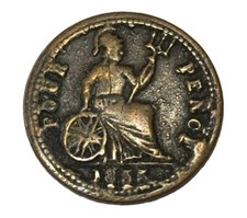 Victoria regina pence for sale  WIMBORNE