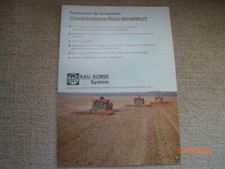 Brochure publicitaire rau d'occasion  Aubigny-en-Artois