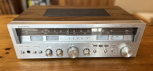 Antigo RECEPTOR ESTÉREO SANYO AM/FM 2033 LIMPO E FUNCIONANDO 1 CANAL DE LEITURA comprar usado  Enviando para Brazil