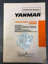 Yanmar operation manual for sale  Sutherlin