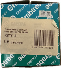 Crabtree 50a shower for sale  WALSALL