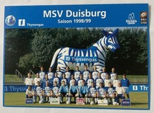 Mannschaftskarte msv duisburg gebraucht kaufen  Braunschweig