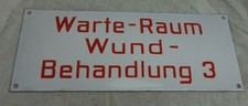 Altes emailschild luftschutz gebraucht kaufen  Ostrach