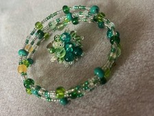 Green bead memory for sale  NEWCASTLE UPON TYNE