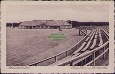 163621 AK Młynek do cięcia Pila około 1935 roku Miasto. Boisko gimnastyczne i sportowe na sprzedaż  Wysyłka do Poland
