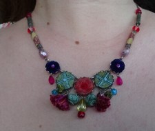 Collier ayalabar perles d'occasion  Toulon-
