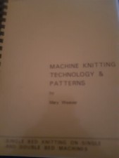 Machine knitting technology for sale  BRISTOL