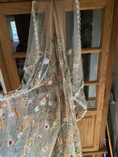 Beautiful floral veil for sale  THETFORD