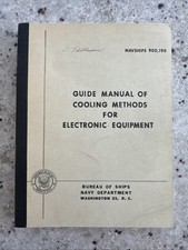 Vintage 1955 Guide Manual of Cooling Methods for Electronic Equipment comprar usado  Enviando para Brazil