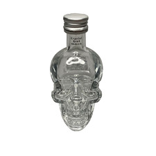 Mini garrafa vazia Dan Aykroyd's Crystal Head Vodka 50 ml vidro transparente caveira comprar usado  Enviando para Brazil