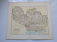 County map dumfries for sale  HORNCASTLE