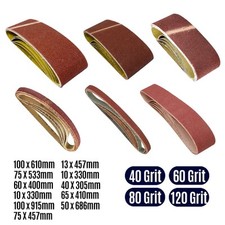 Sanding belts power for sale  LONDON