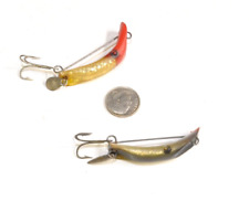 2 iscas de pesca vintage de alto nível para banheiro aquático de 1,75 polegadas, usado comprar usado  Enviando para Brazil