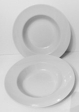 IKEA 365+ Susan Pryke 11,5" (29cm) Sałatki na makaron Solidna biała szeroka obręcz na sprzedaż  Wysyłka do Poland