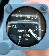 Indicador de relación de presión de avión Kollsman P/N C29187-10-005 reacondicionado segunda mano  Embacar hacia Mexico