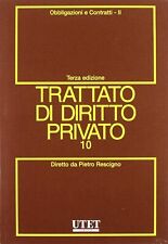 Trattato diritto privato. usato  Italia