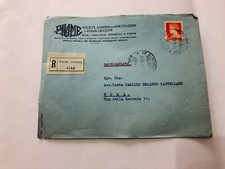 Storia postale fiume usato  Varese
