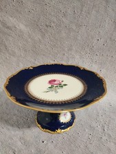 Usado, Suporte para bolo Reichenbach Alemanha dourado decorado floral  comprar usado  Enviando para Brazil