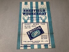 Sheffield wednesday leicester for sale  OSSETT