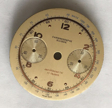 Cadran montre chronograph d'occasion  Saint-Claude