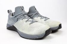 Tênis de treino Nike Metcon Flyknit 3 cinza lobo masculino academia treinamento cruzado EUA 9.5 comprar usado  Enviando para Brazil