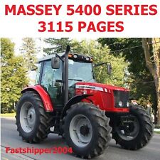 CD manual de serviço de trator MASSEY FERGUSON 5400 5425 5435 5445 5455 5460 5465 MF comprar usado  Enviando para Brazil