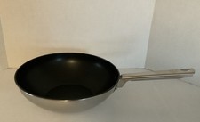 Steelon aço inoxidável antiaderente wok/frigideira 10,5 X 4 profundidade comprar usado  Enviando para Brazil
