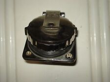 Entrada de aço inoxidável Marinco 30A/125V entrada de energia terrestre resistente TRL $175 comprar usado  Enviando para Brazil
