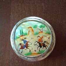 Alte deckeldose bemalter gebraucht kaufen  München