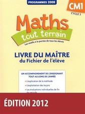 Maths terrain cm1 d'occasion  France