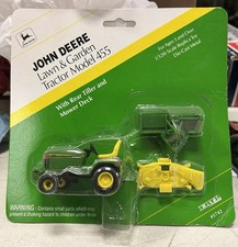 Usado, Cortador de grama John Deere trator modelo 455 cortador plataforma leme 1/32 comprar usado  Enviando para Brazil