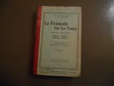 Livre scolaire ancien d'occasion  Bellegarde