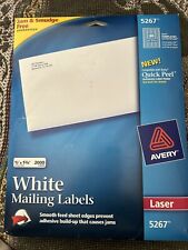 Avery 5267 white for sale  Chandler