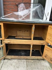 Rabbit hutch wooden for sale  WREXHAM