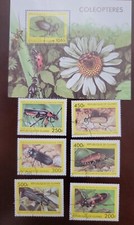 SD)1998, GUINÉ, BESOUROS DO MUNDO, CANTHARIS FUSCA, MELOE, PROSCARABACTUS, T comprar usado  Enviando para Brazil