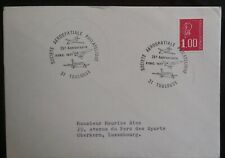 Carimbo de mão France Aerospatiale Philatelic Society Anniversary 1977 Toulouse comprar usado  Enviando para Brazil