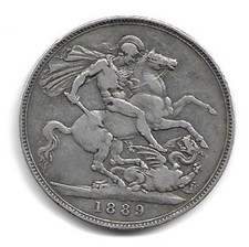 1889 victoria silver for sale  SUTTON-IN-ASHFIELD